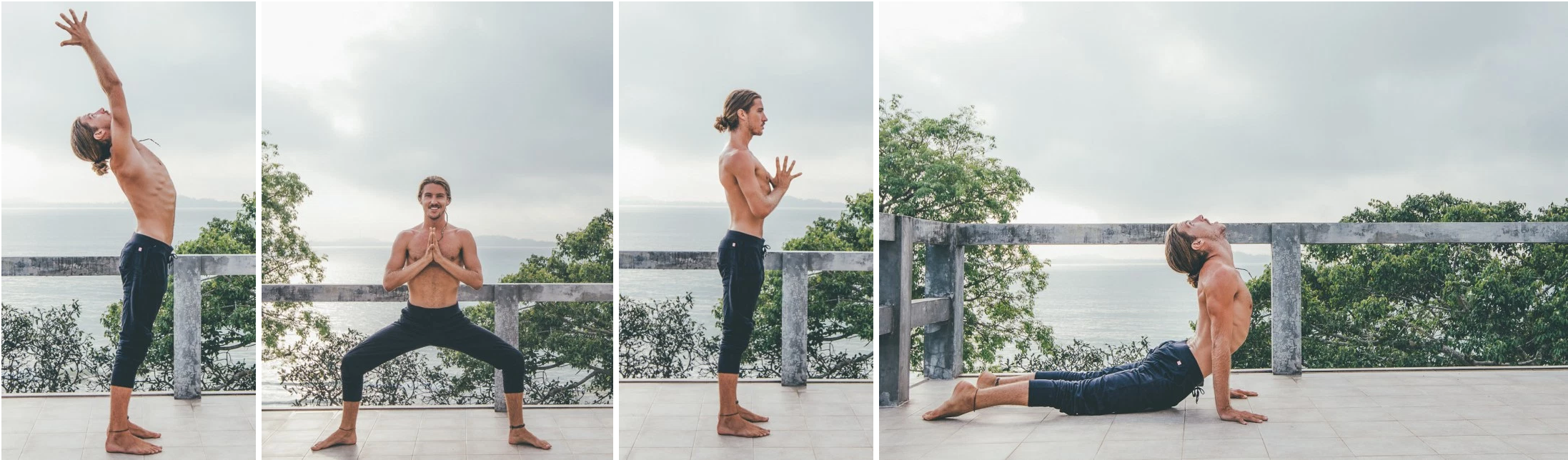 Nik Robson yoga poses