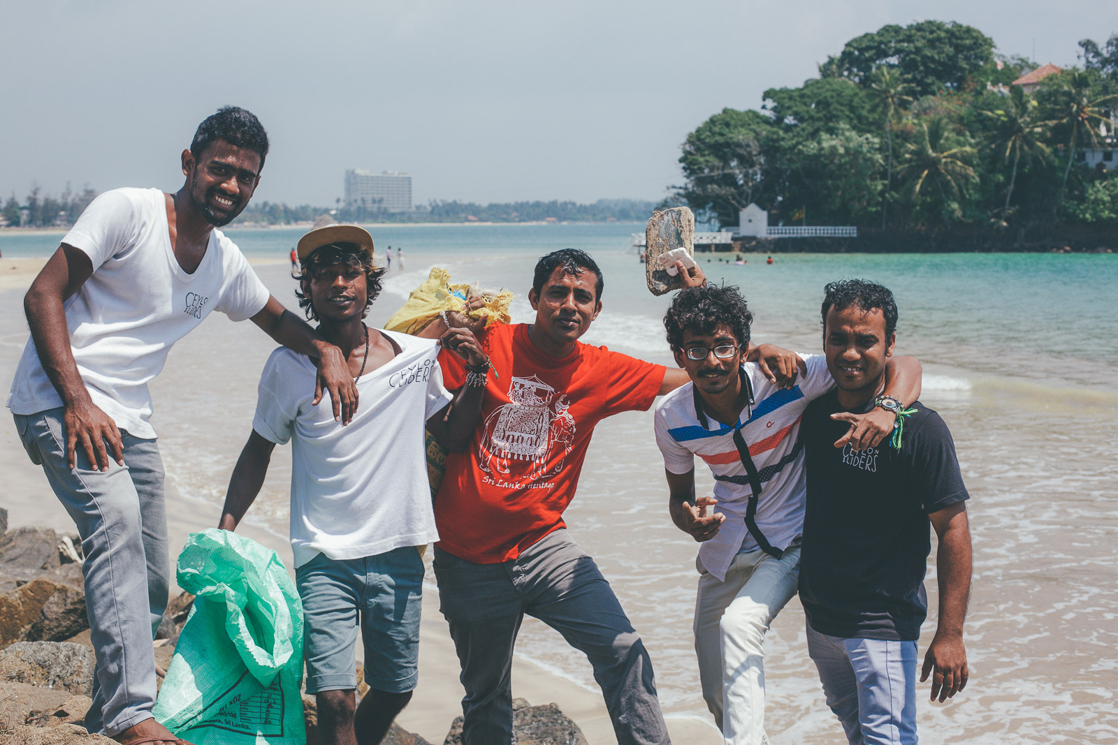 Ceylon Sliders Weligama Beach Clean