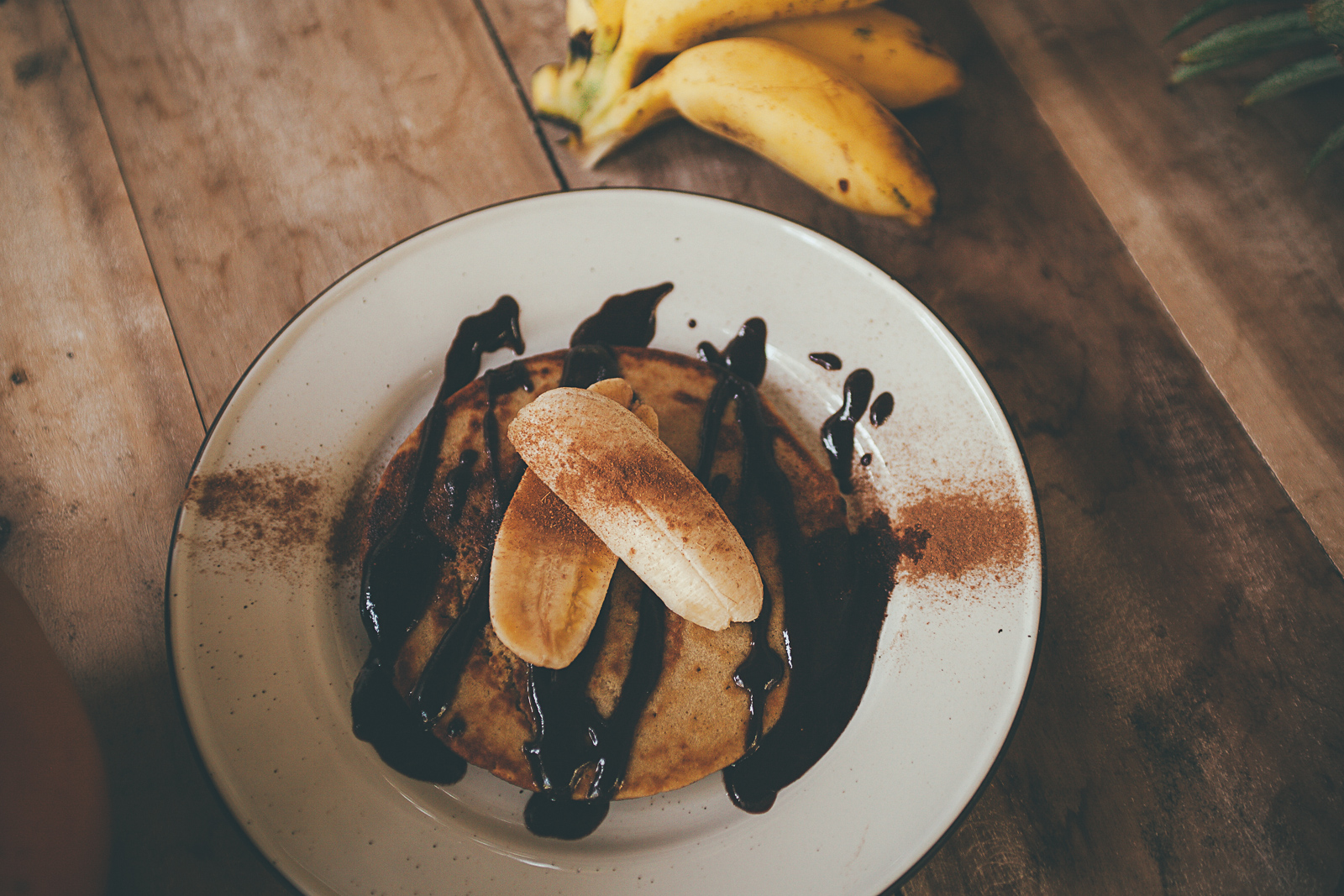 Banana pancakes at Ceylon Sliders