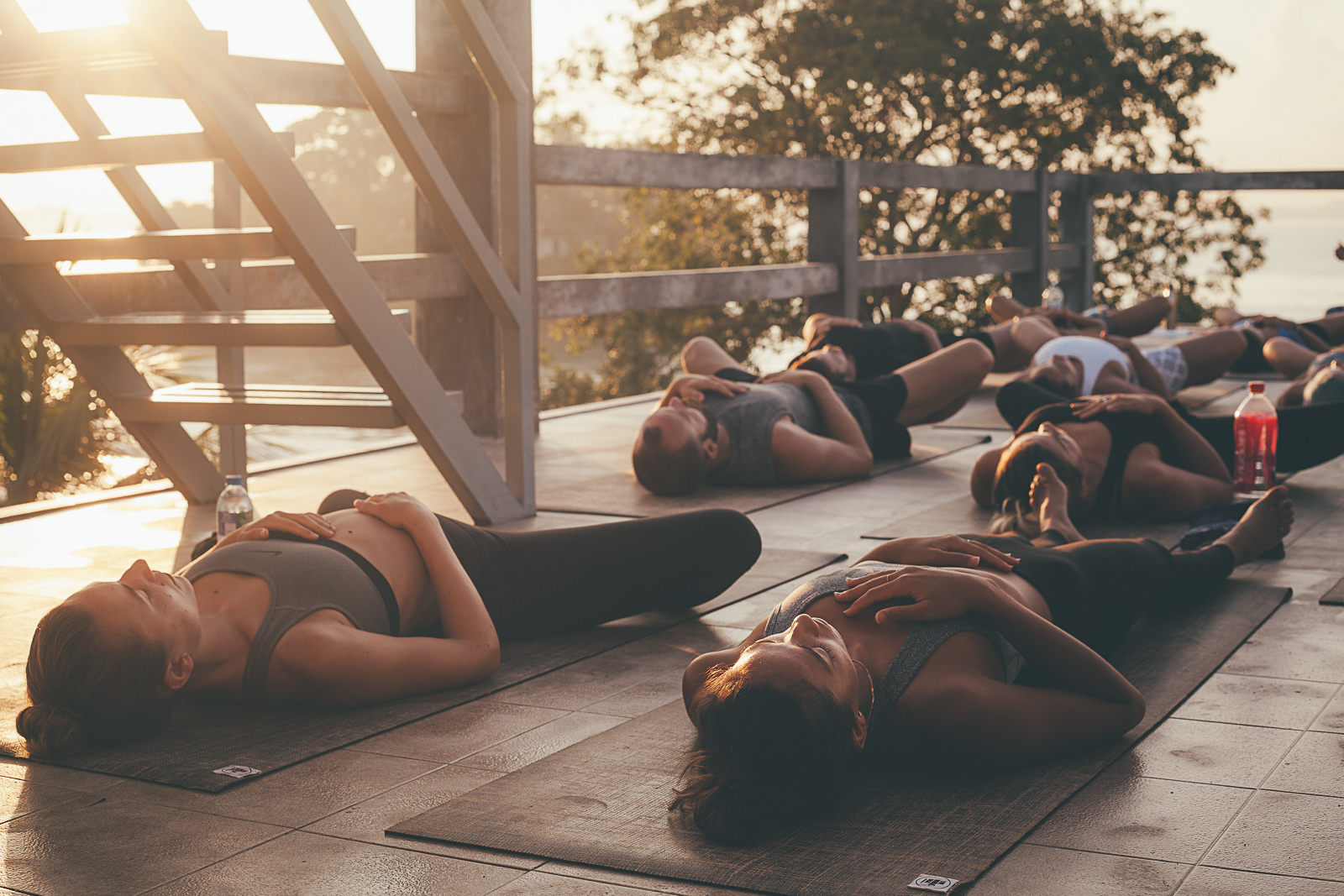 Yoga and Breakfast Hawaii style