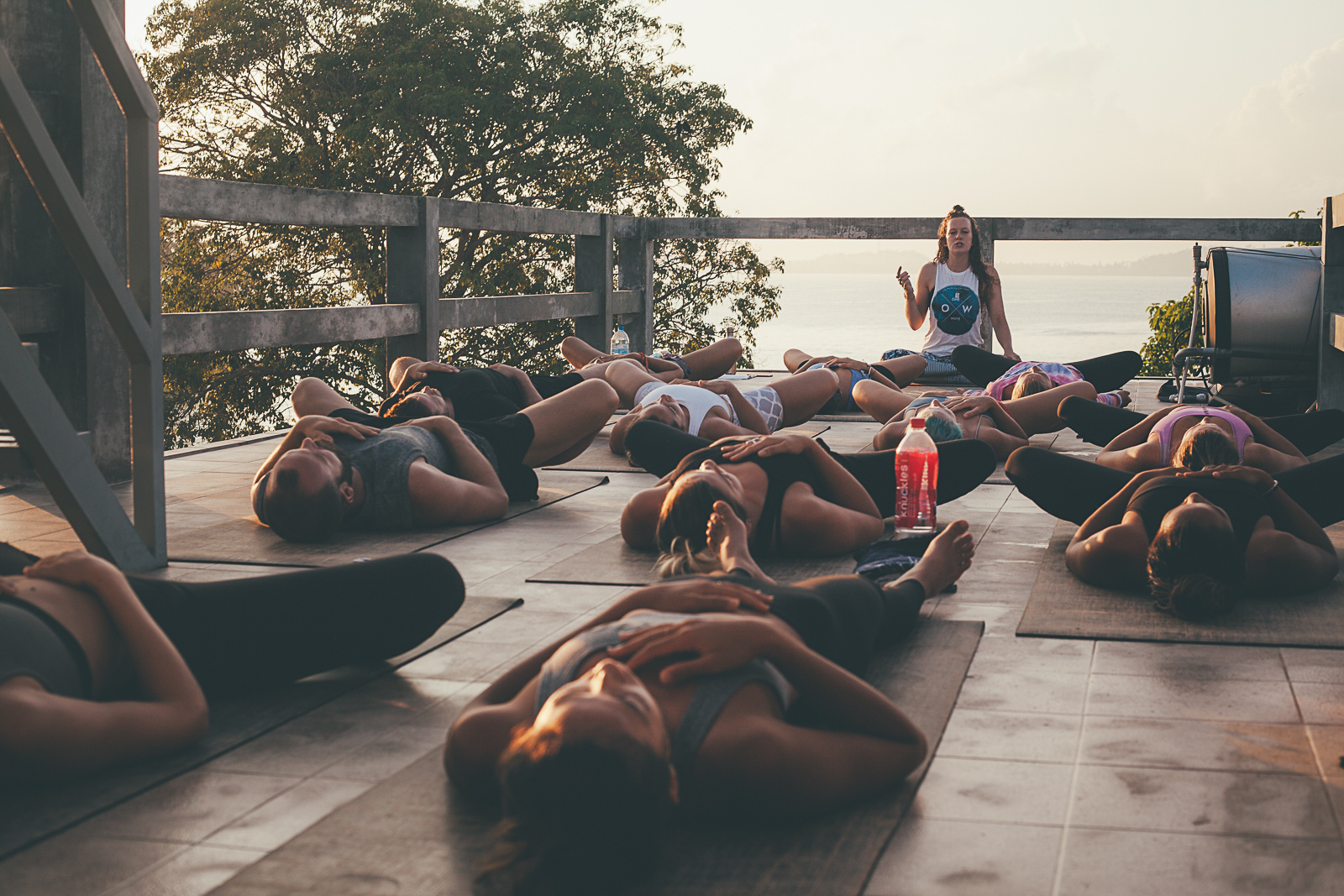 Yoga and Breakfast Hawaii style