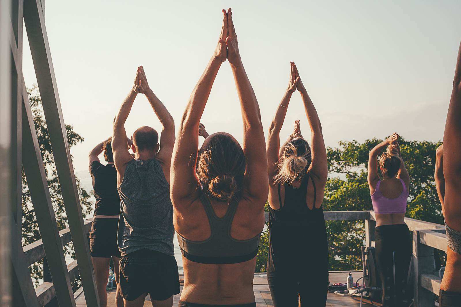 Yoga and Breakfast Hawaii style