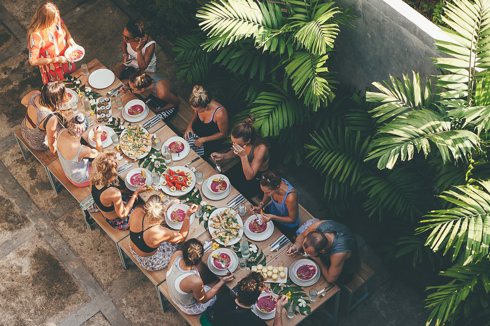 Yoga and Breakfast Hawaii style