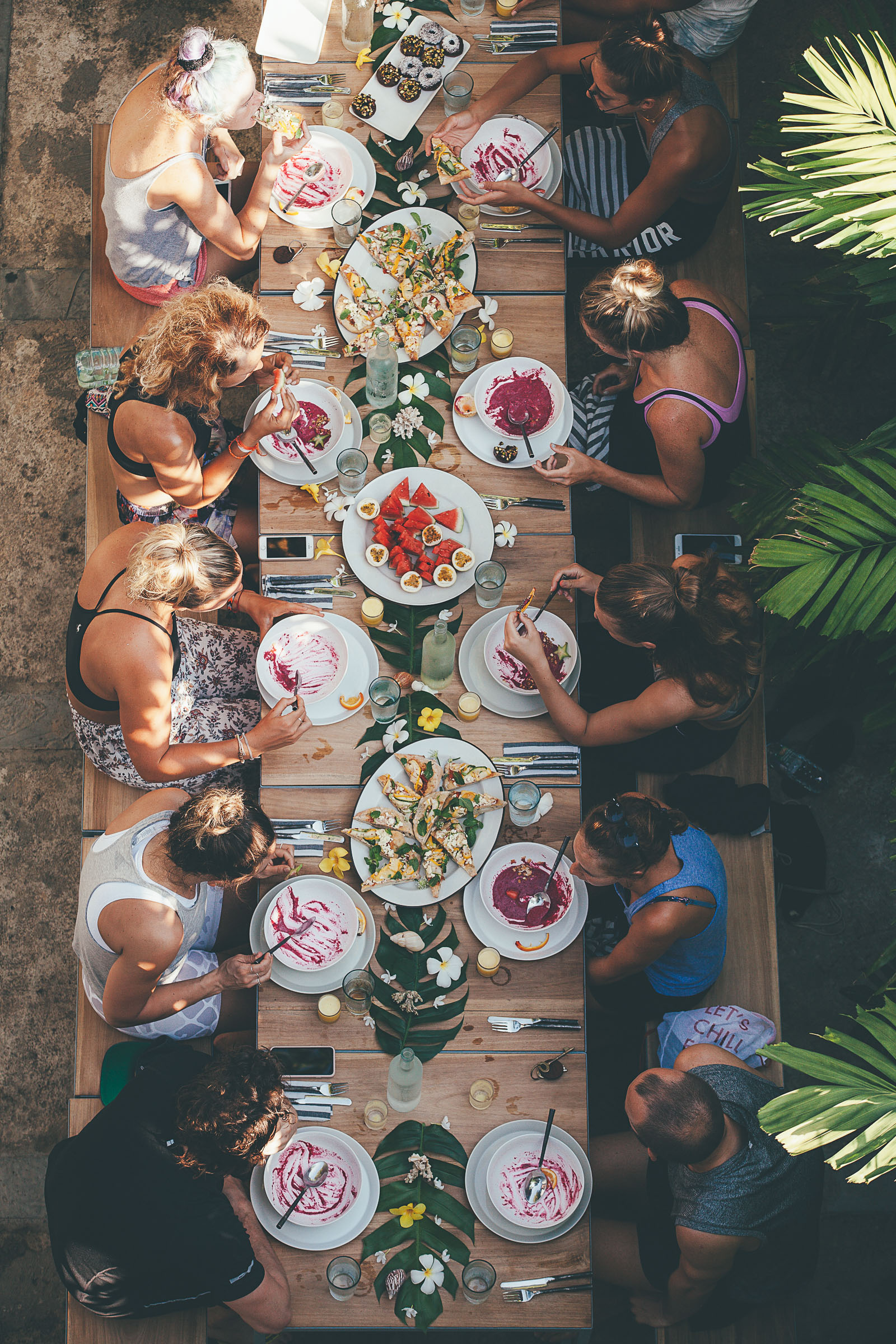 Yoga and Breakfast Hawaii style